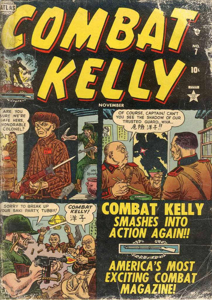 Combat Kelly (1951 Atlas) #  7 Raw