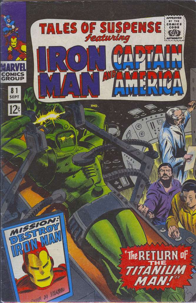 Tales of Suspense (1959 Marvel) # 81 Raw
