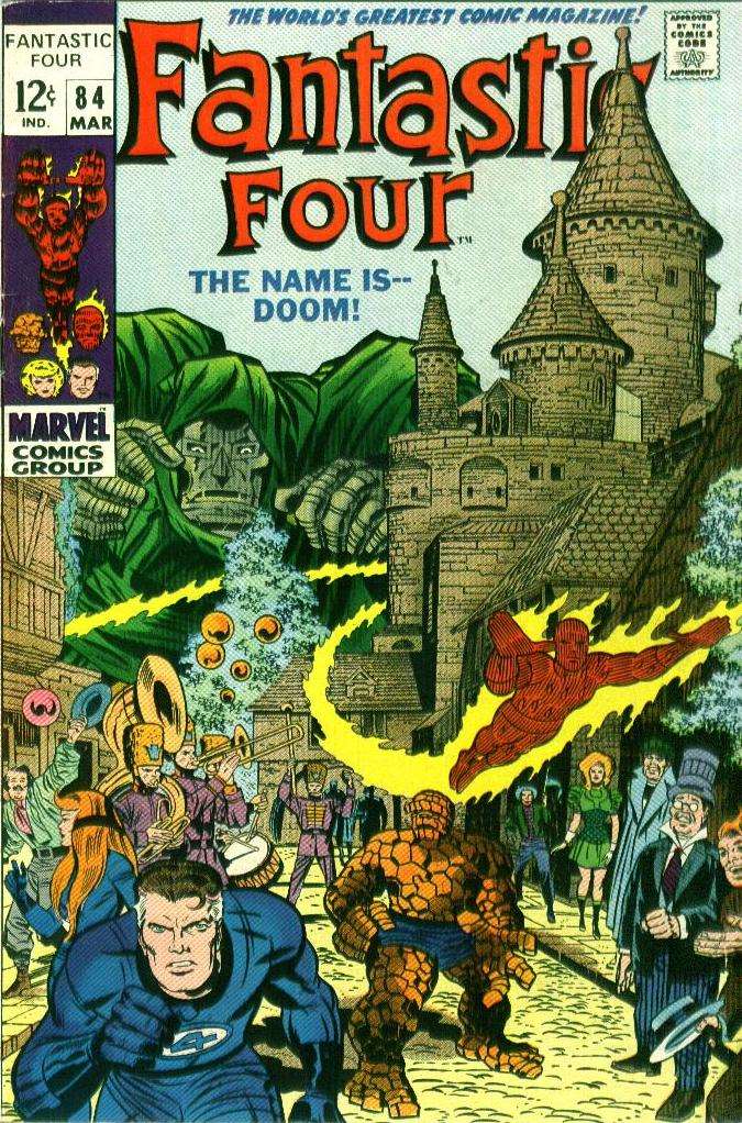 Fantastic Four (1961 1st Series Marvel) # 84 Raw