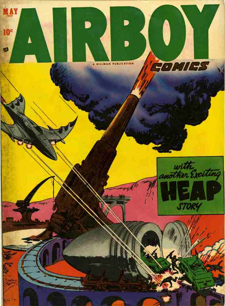 Airboy Comics (Hillman Periodicals, 1951) V10 # 4 Raw