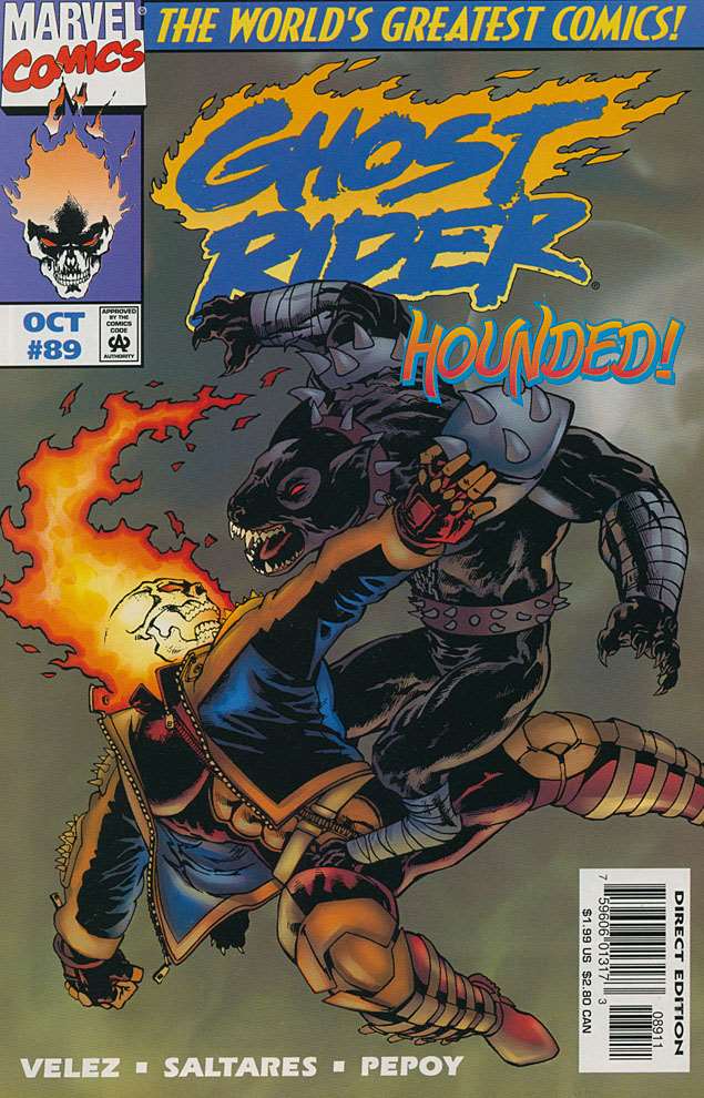 Ghost Rider (1990 2nd Series Marvel) # 89 Raw