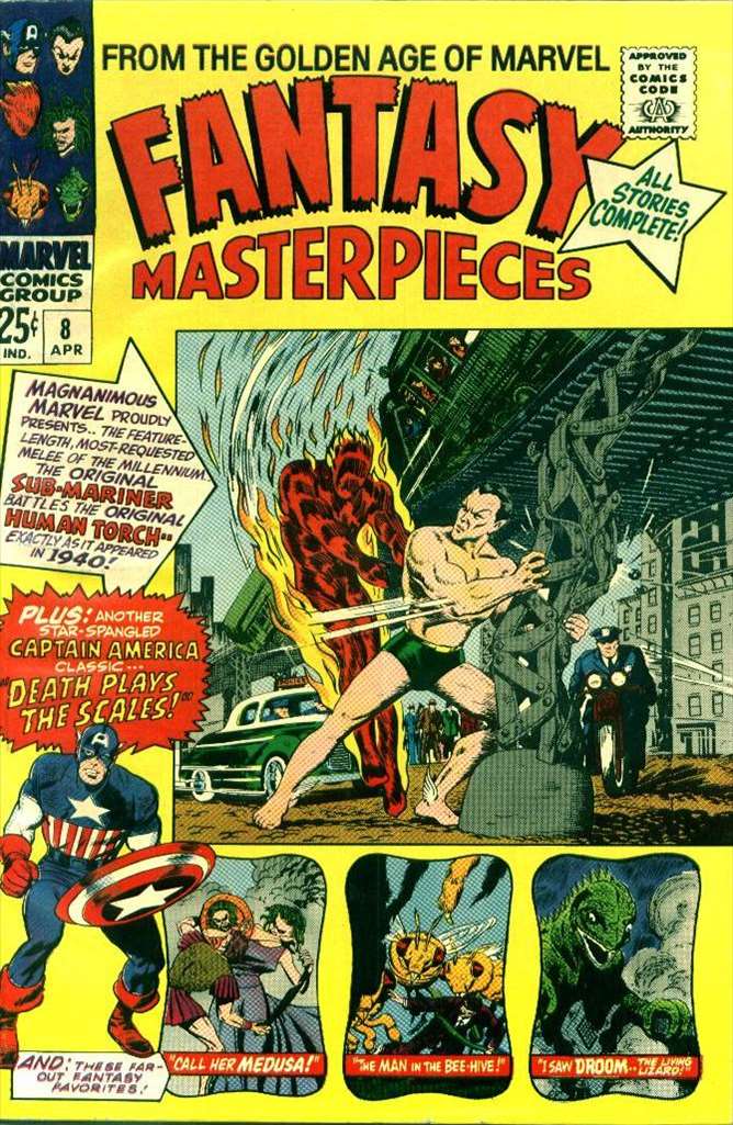 Fantasy Masterpieces (1966 1st Series Marvel) #  8 Raw