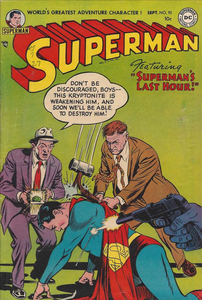 Superman (1939 1st Series DC) # 92 Raw