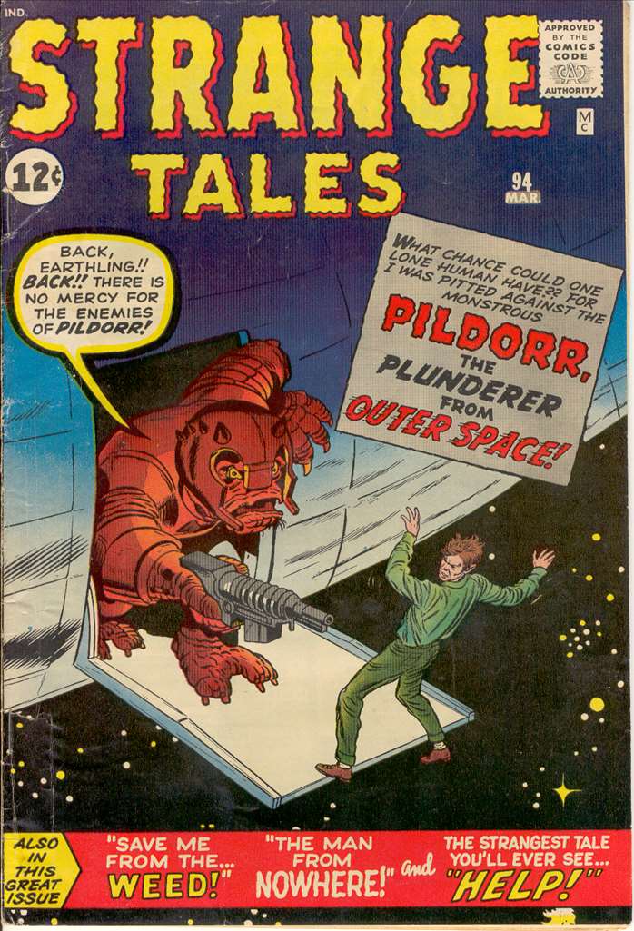 Strange Tales (1951 1st Series Marvel) # 94 Raw